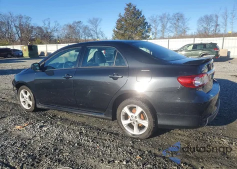 2011 Toyota Corolla Base z USA, uszkodzony, nr VIN 5YFBU4EE0BP002297